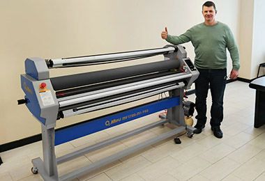 pneumatic laminating machine